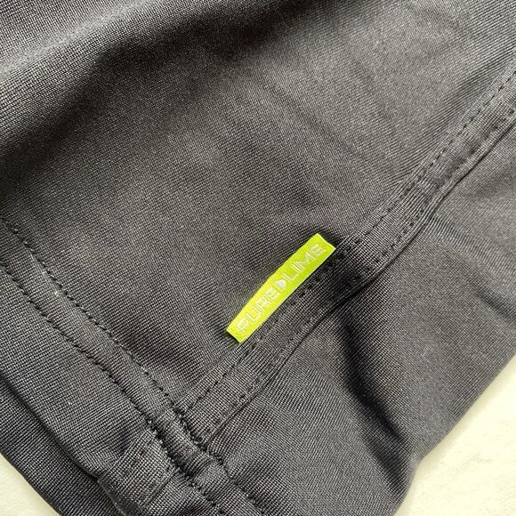 Pure Lime Athletic Running Tennis Golf Skort Black Stretch Sz Extra Small XS - Picture 2 of 7